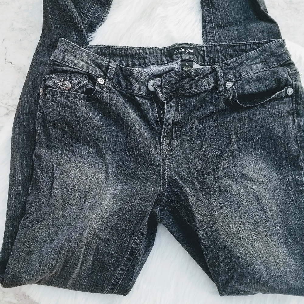 Lane Bryant distressed jeans size 16